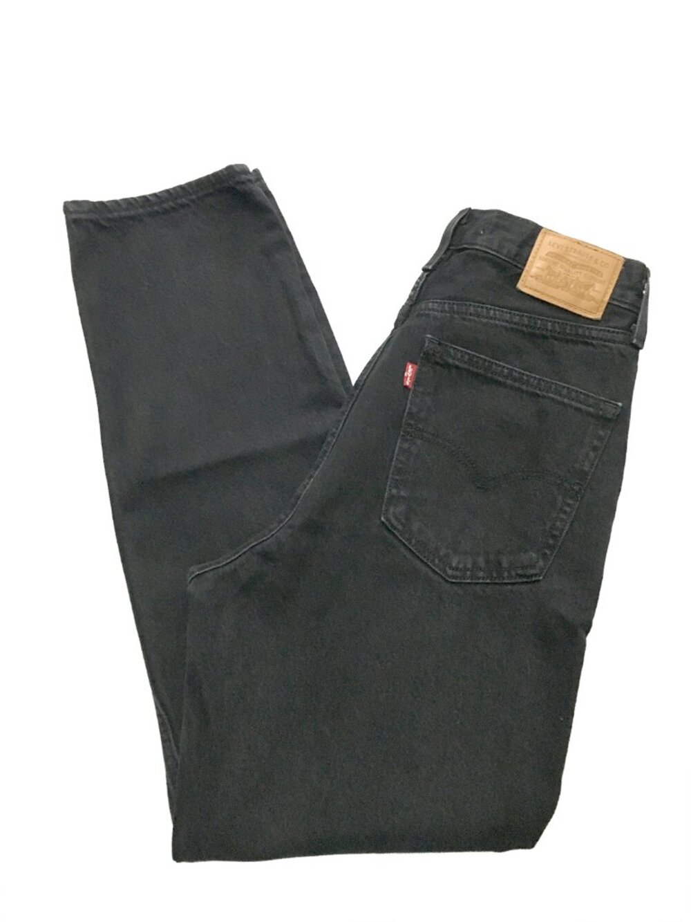 Levi's Premium 70's High Slim Straight Women's Black Jeans Size 28